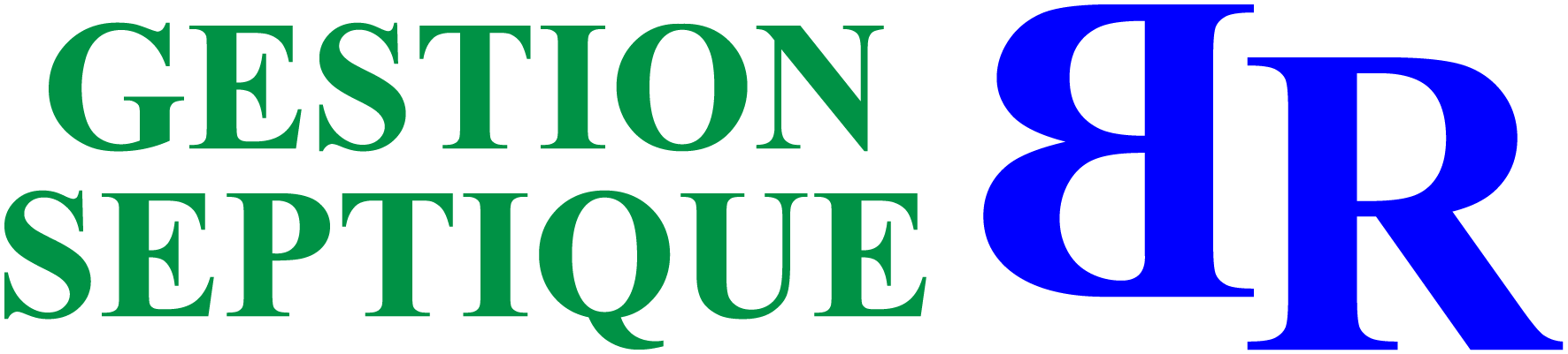 Logo Gestion Septique BR, entreprise de services septiques.